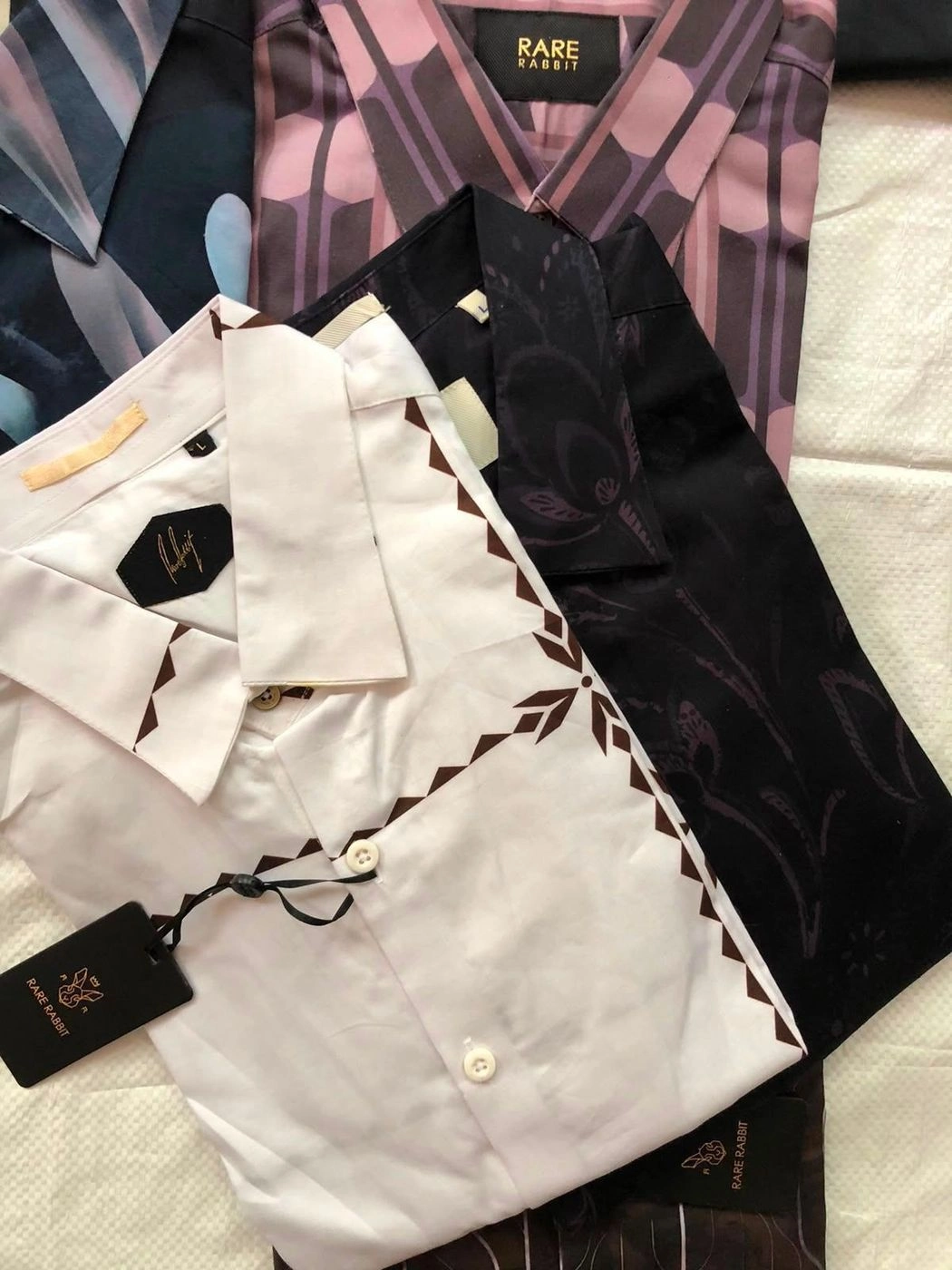 RARE RABBIT 🐰 AS6892GRC SHIRT WITH BRAND BILL 5