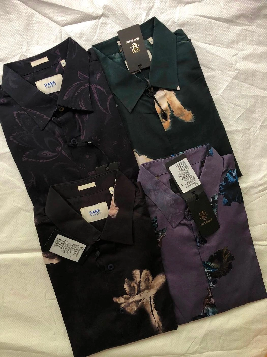 RARE RABBIT 🐰 AS6892GRC SHIRT WITH BRAND BILL 6