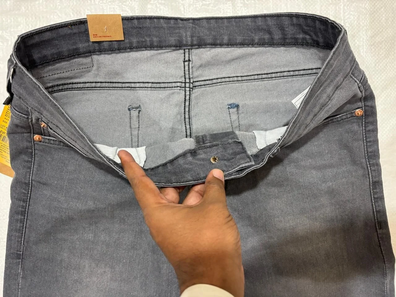 LEVI'S DENIM JEANS 511 WITH BRAND BILL AJ7819GAFH 8