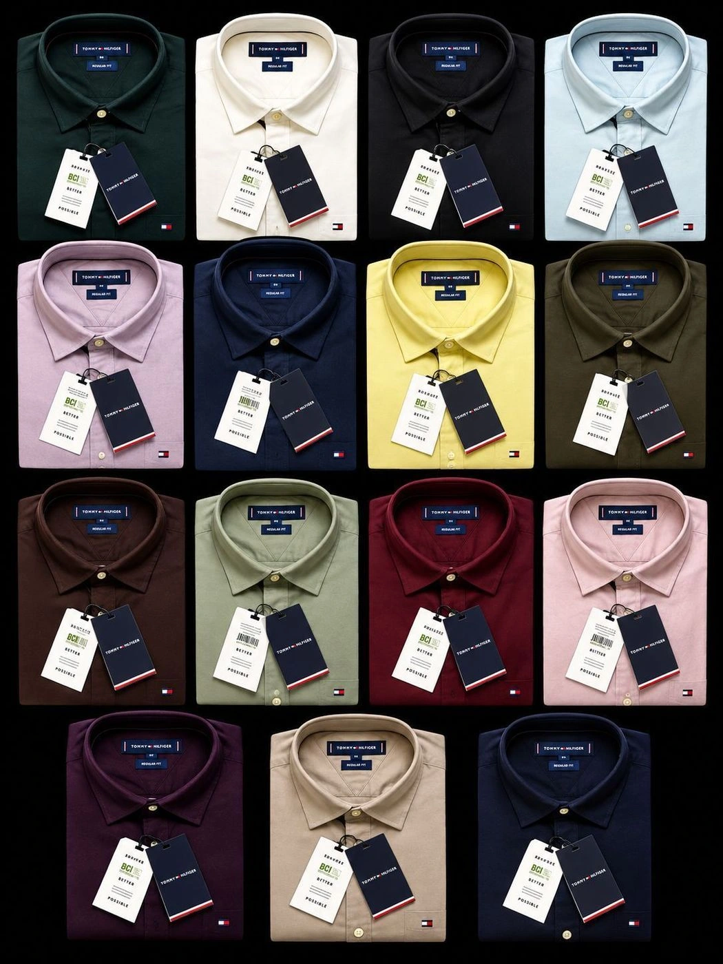 TOMMY HILFIGER SHIRT FE6278HYR WITH BRAND BILL 1