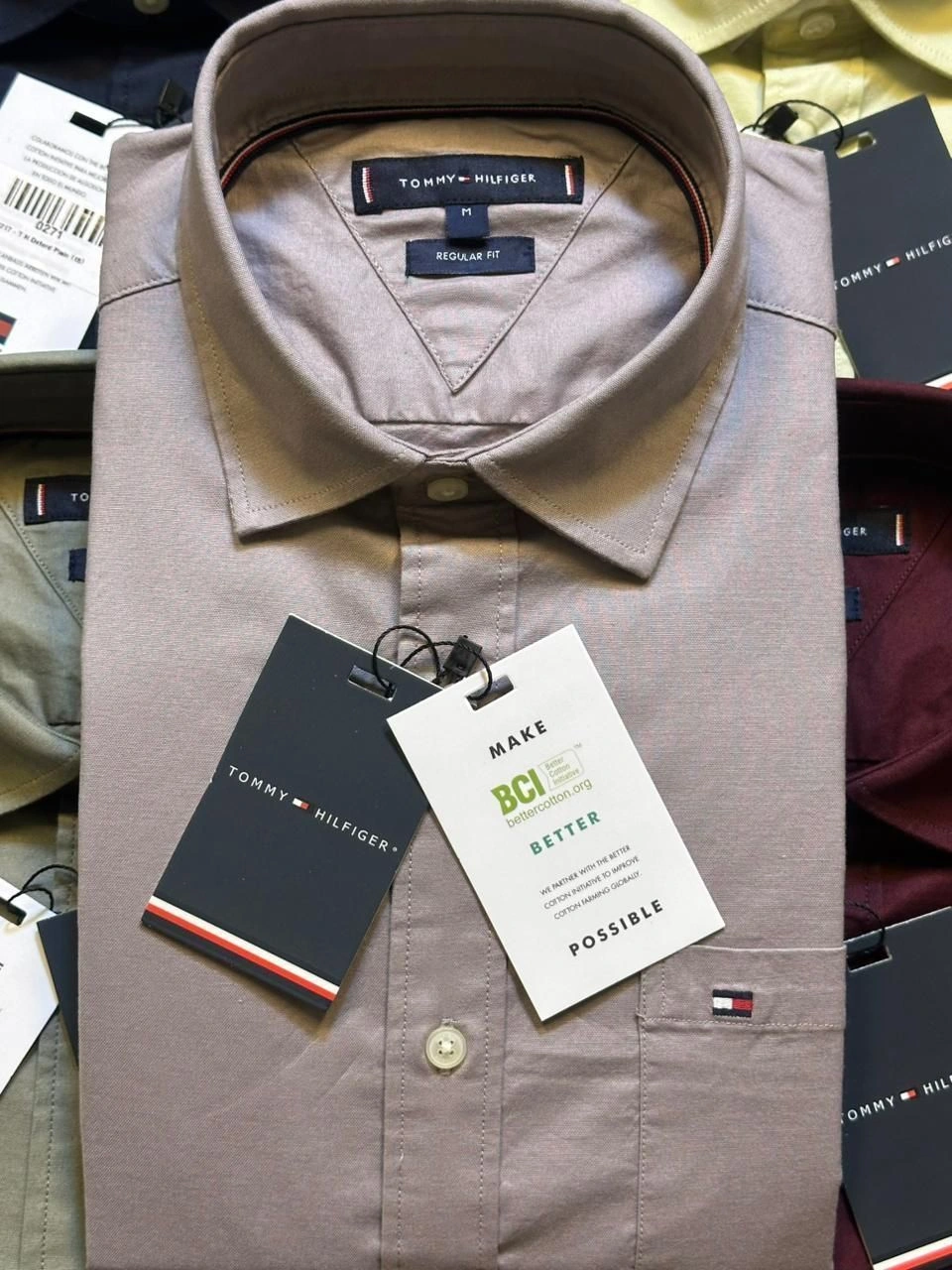 TOMMY HILFIGER SHIRT FE6278HYR WITH BRAND BILL 5
