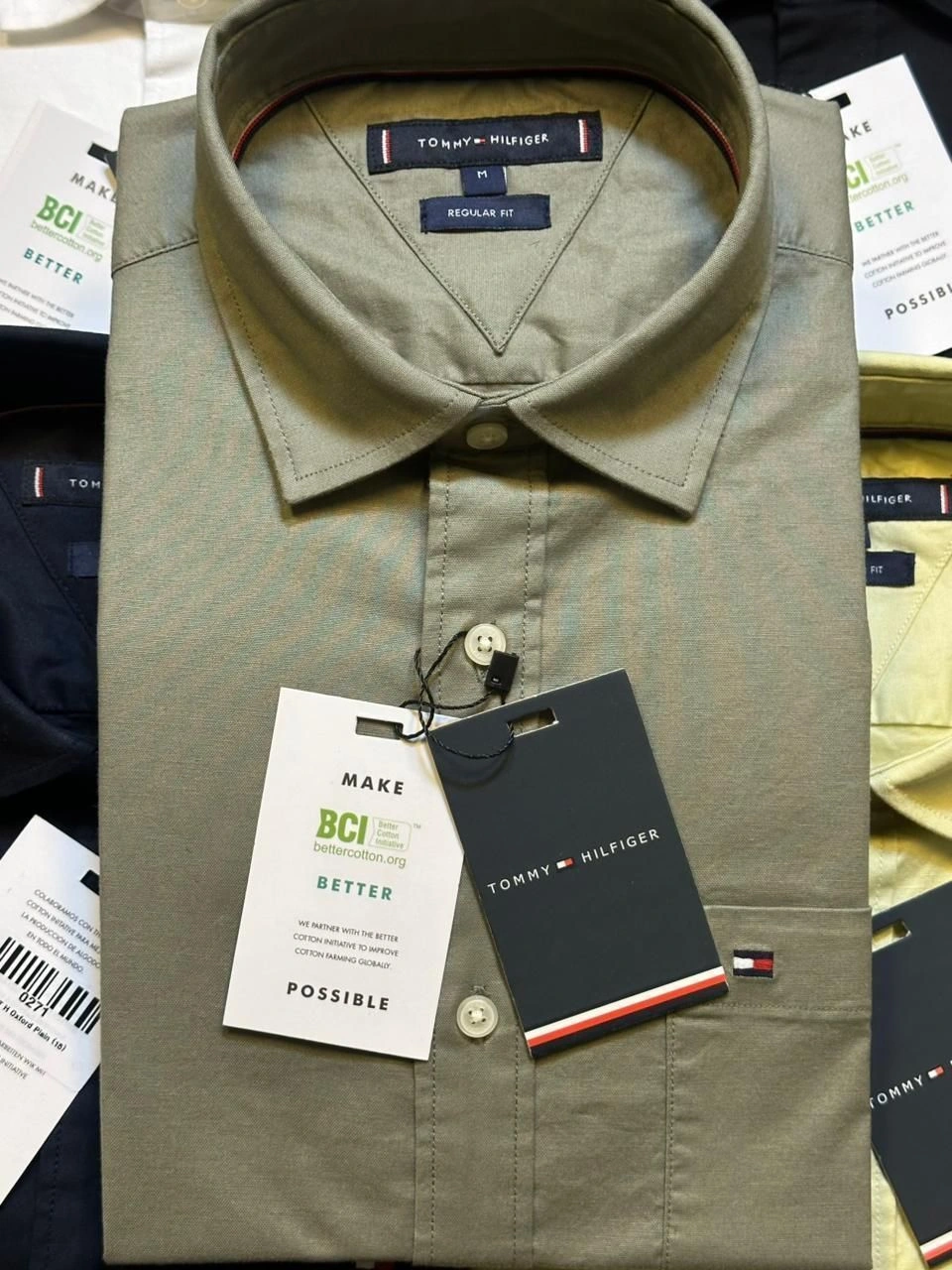 TOMMY HILFIGER SHIRT FE6278HYR WITH BRAND BILL 6