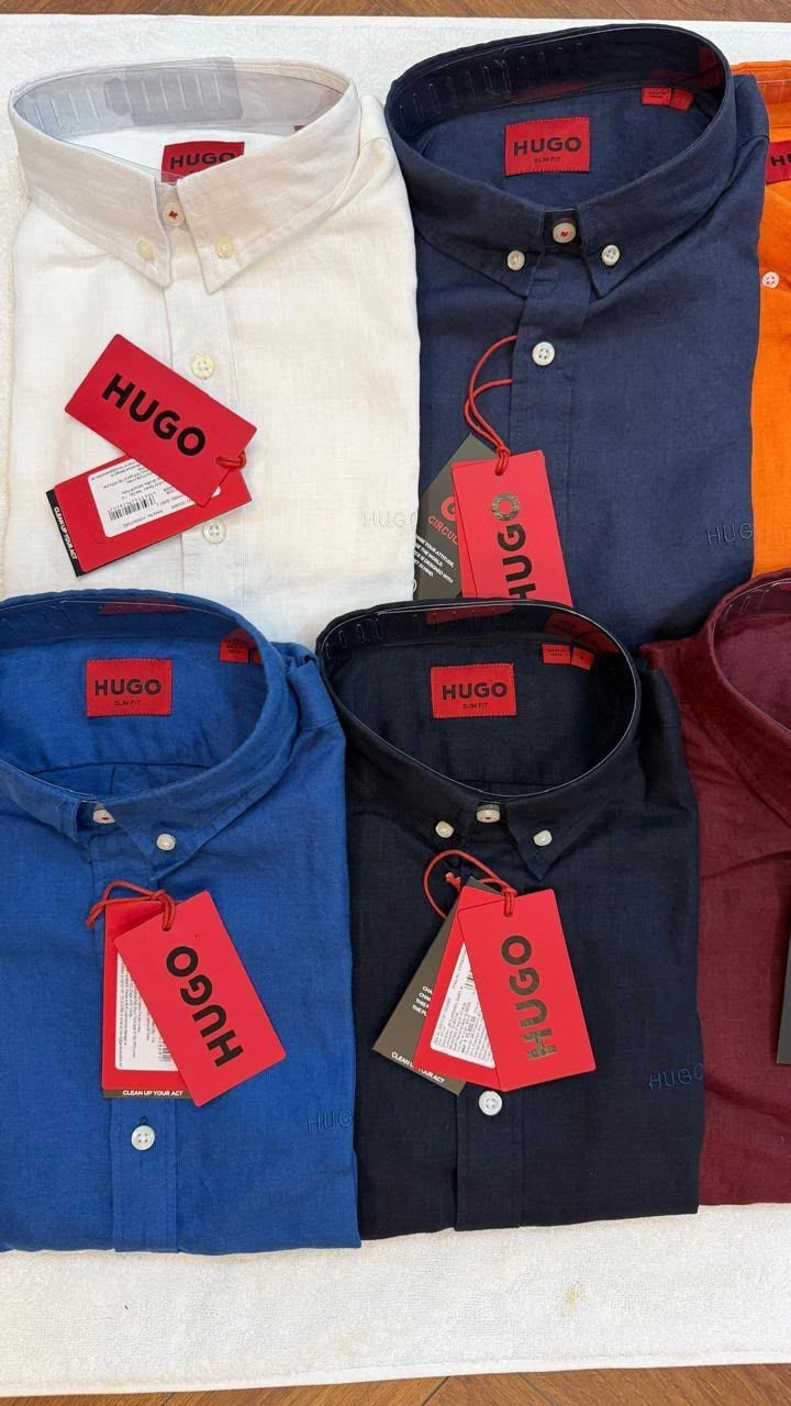 HUGO BOSS SHIRTS BT357GES WITH BRAND BILL 2