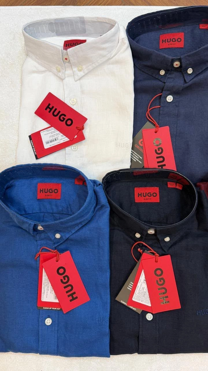 HUGO BOSS SHIRTS BT357GES WITH BRAND BILL 4