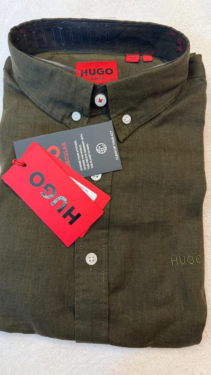 HUGO BOSS SHIRTS BT357GES WITH BRAND BILL 6
