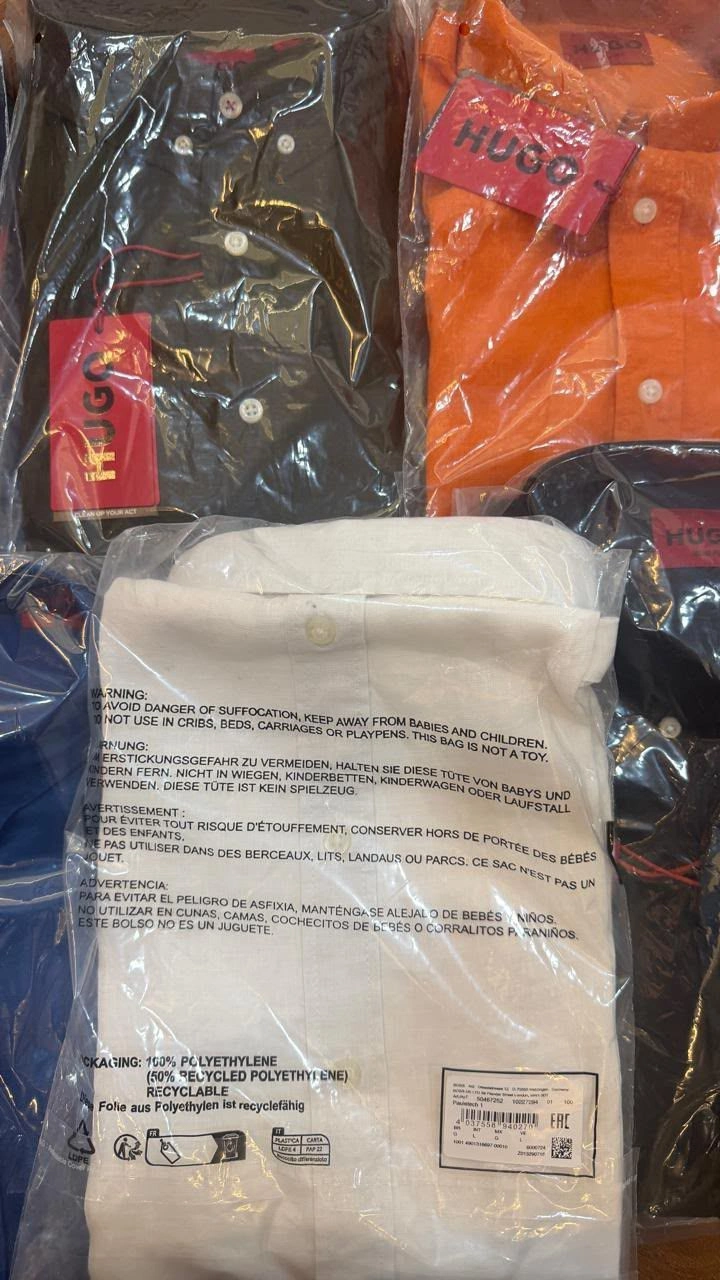 HUGO BOSS SHIRTS BT357GES WITH BRAND BILL 7
