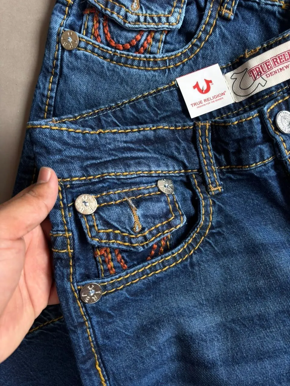 TRUE RELIGION JEANS SI568FEDV WITH BRAND BILL 9
