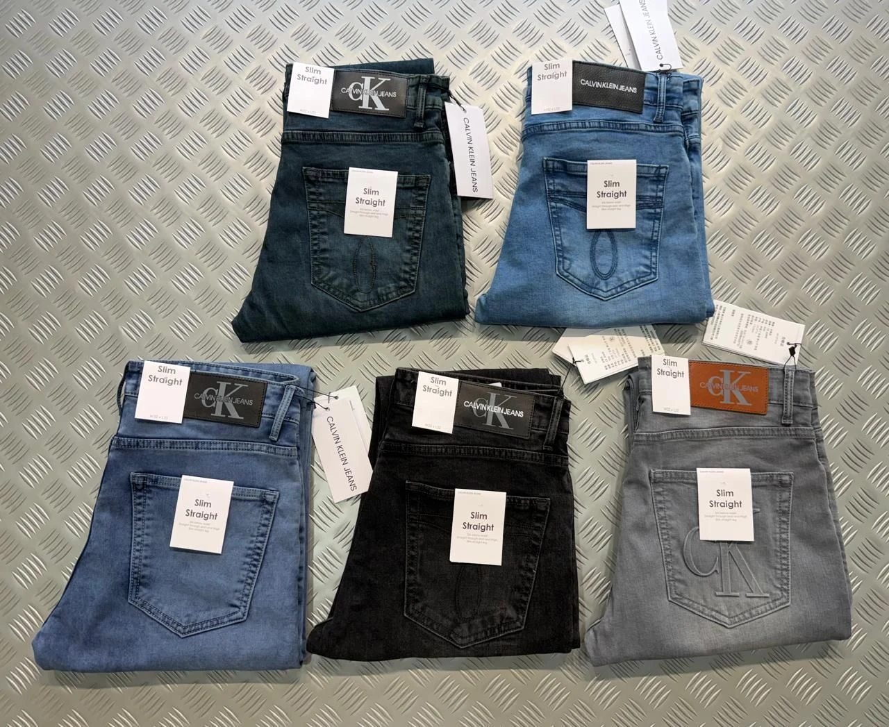 CALVIN KLEIN ( CK) JEANS DENIM WITH BRAND BILL 6