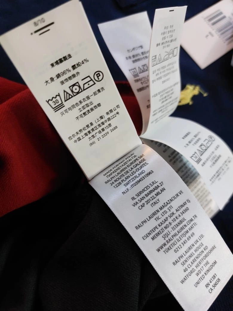 RALPH LAUREN POLO TSHIRT WITH BRAND BILL 8