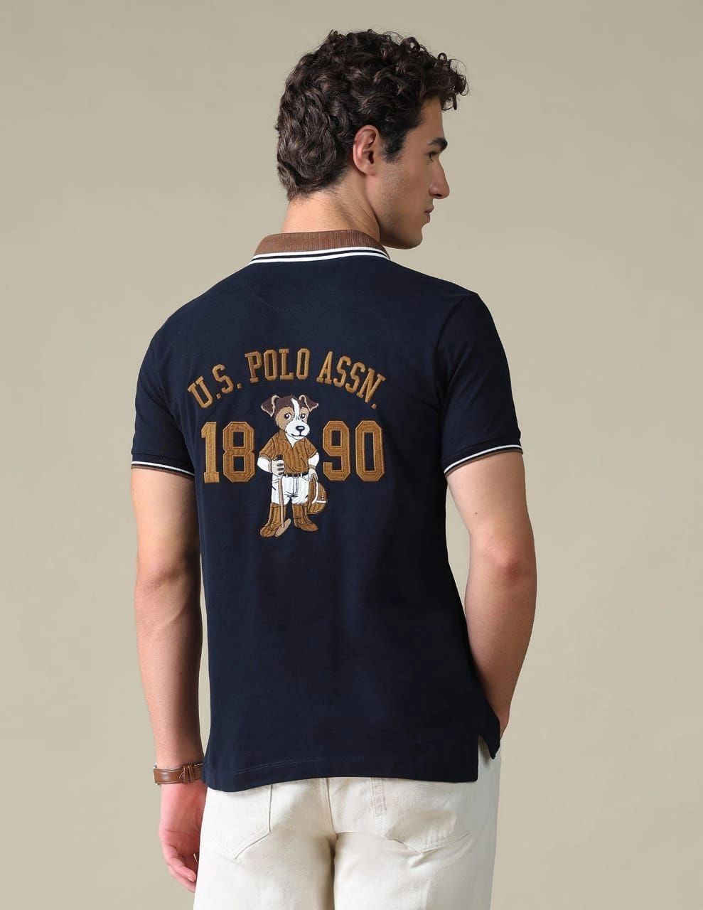 USPA POLO TSHIRT WITH BRAND BILL 1