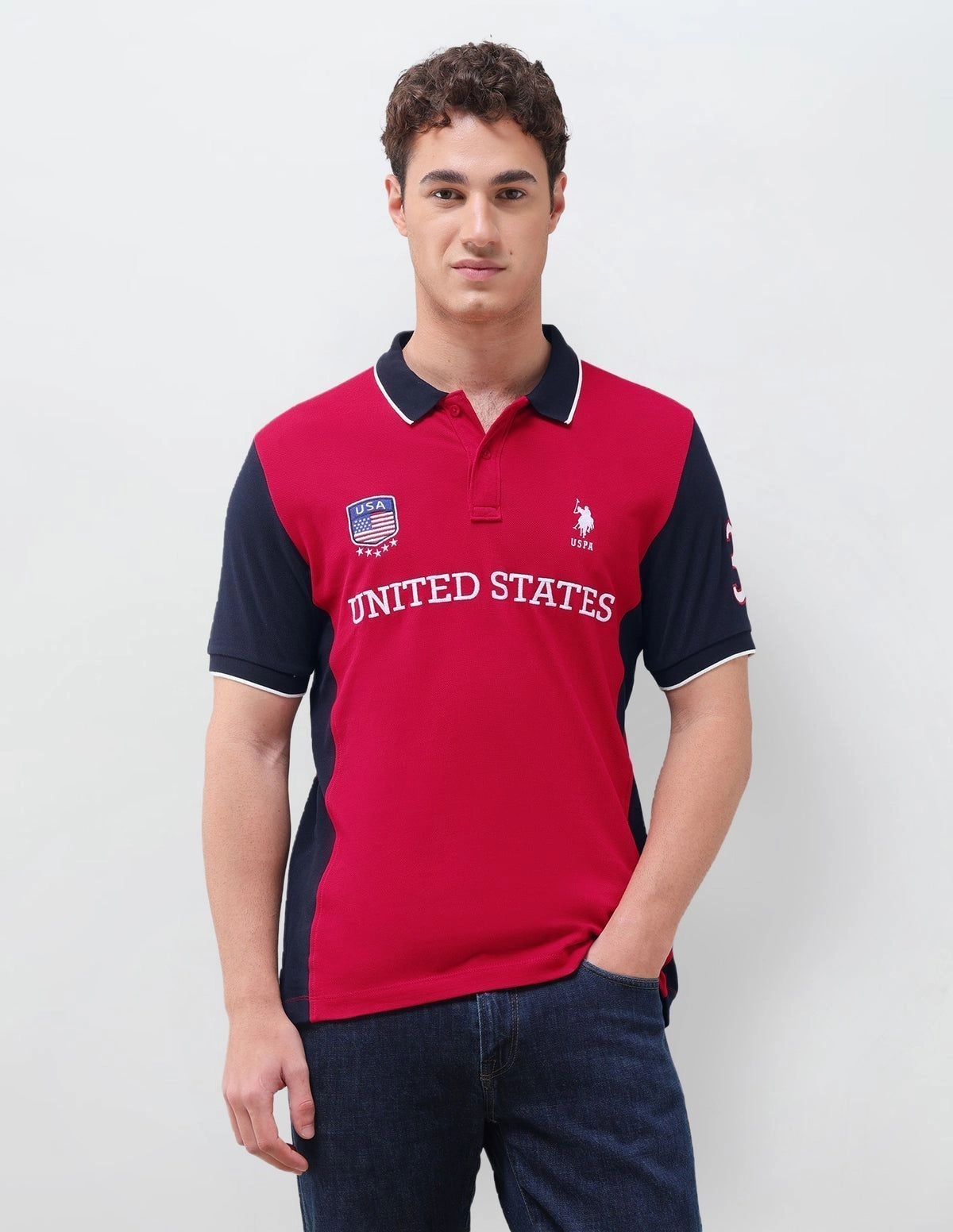 USPA POLO TSHIRT WITH BRAND BILL 2