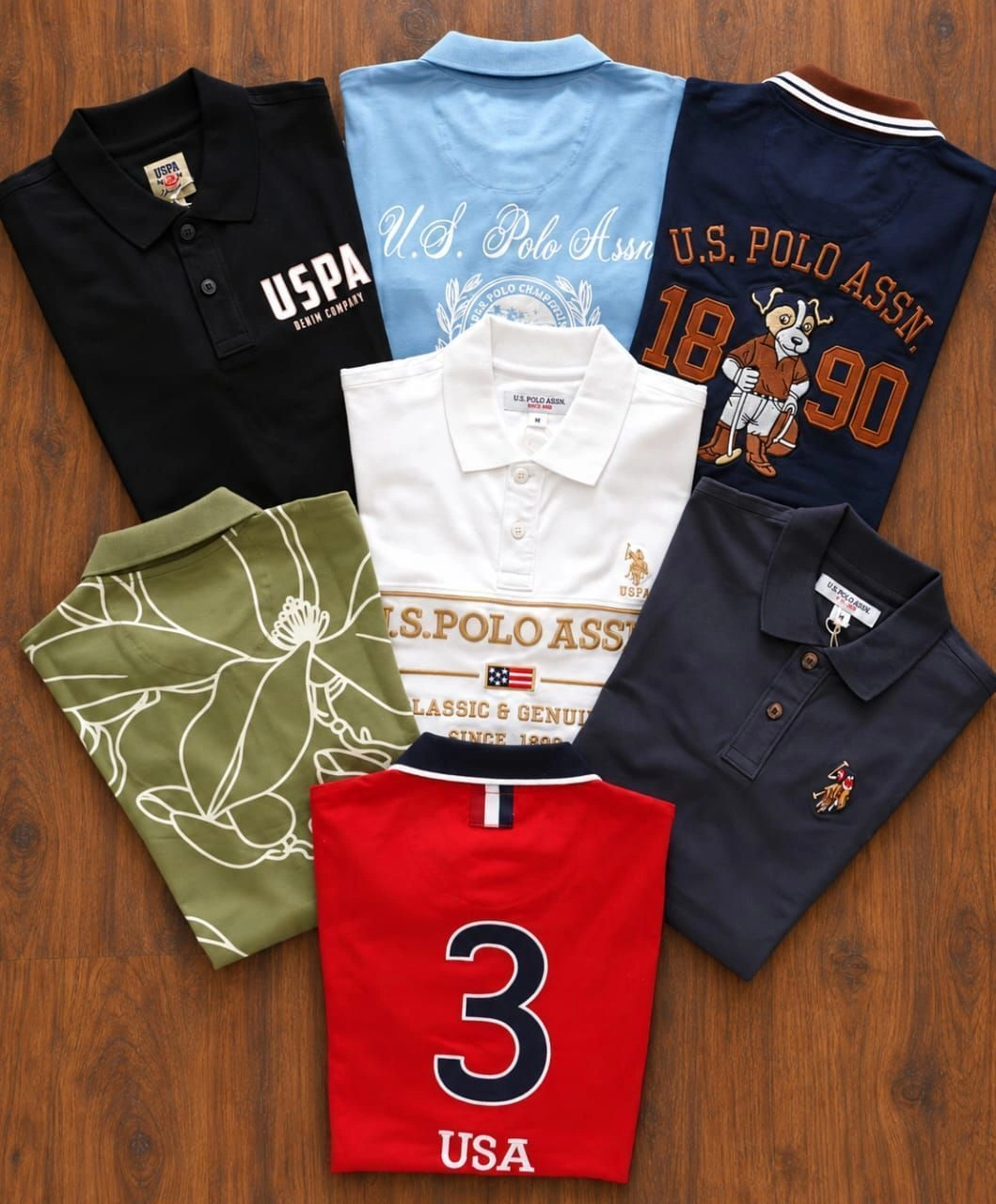 USPA POLO TSHIRT WITH BRAND BILL 4