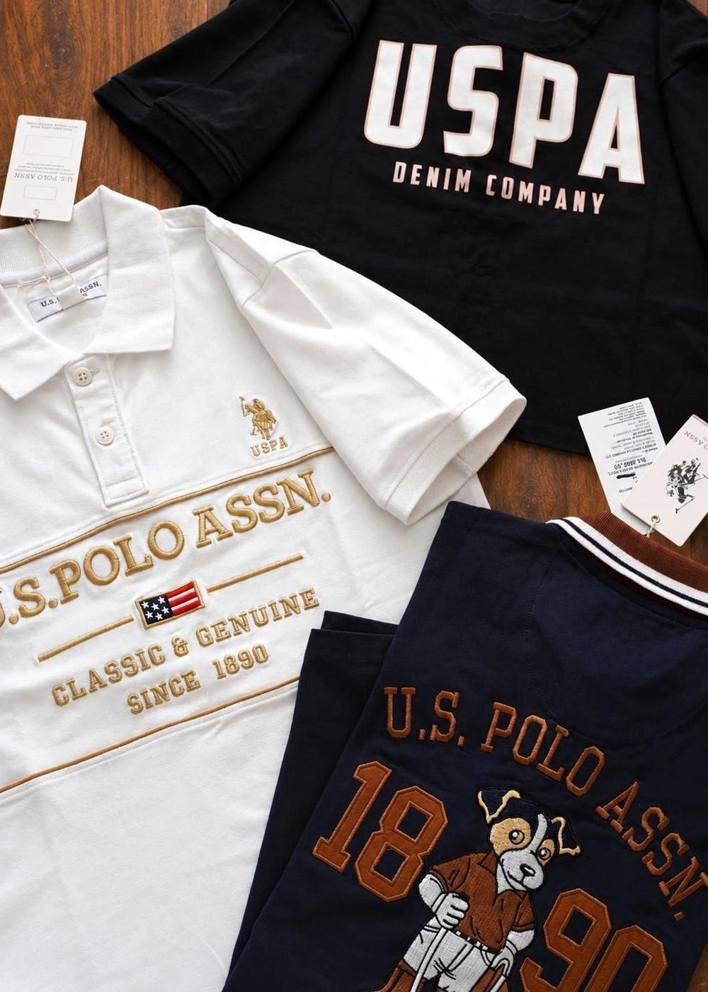 USPA POLO TSHIRT WITH BRAND BILL 6