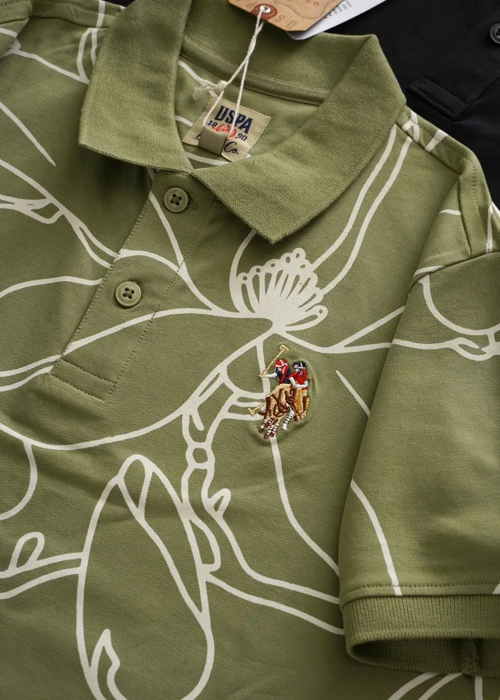 USPA POLO TSHIRT WITH BRAND BILL 9