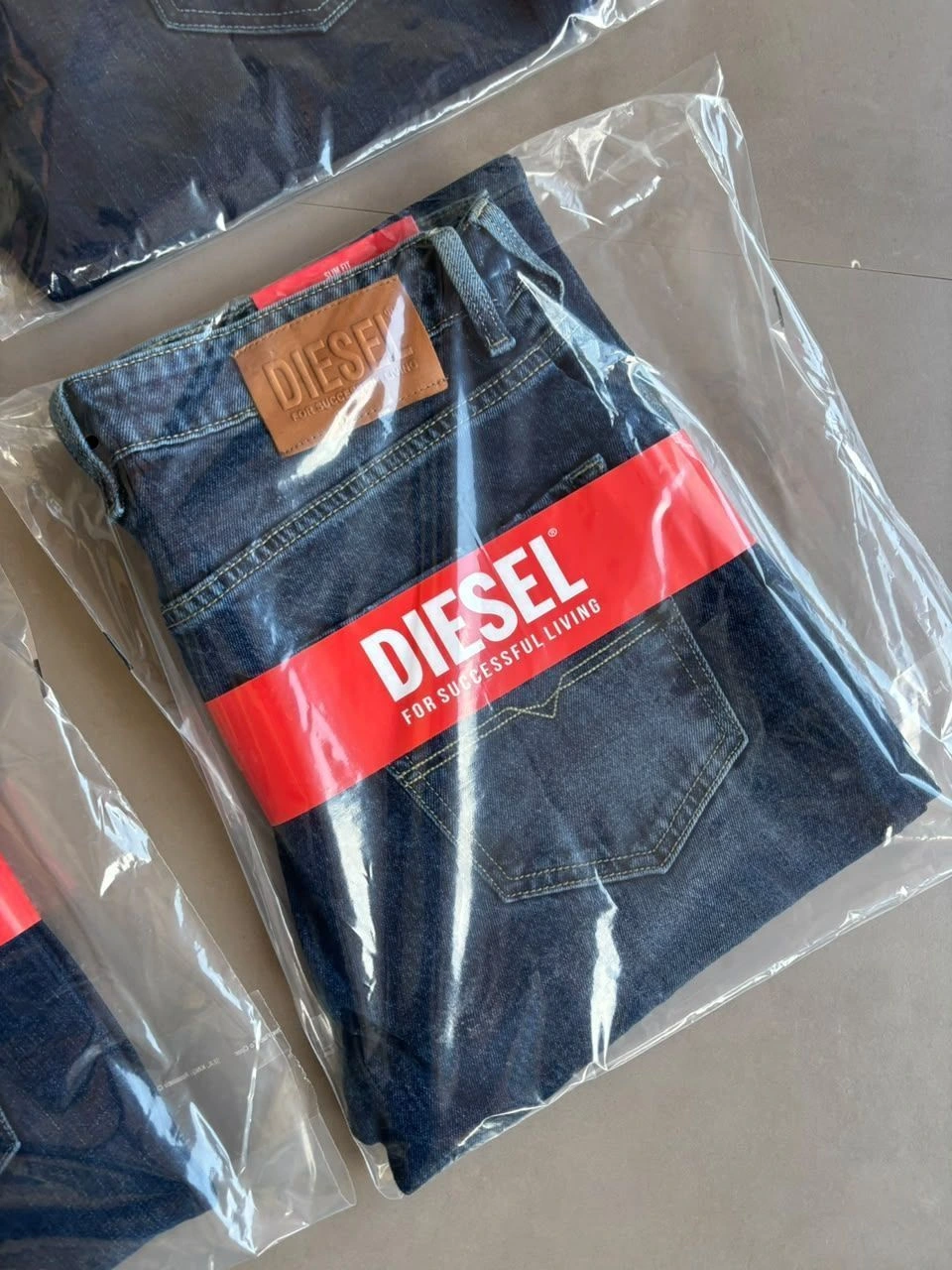 DIESEL DENIM JEANS BOOTCUT WITH BRAND BILL 9