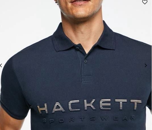HACKEET POLO TSHIRT WITH BRAND BILL 2