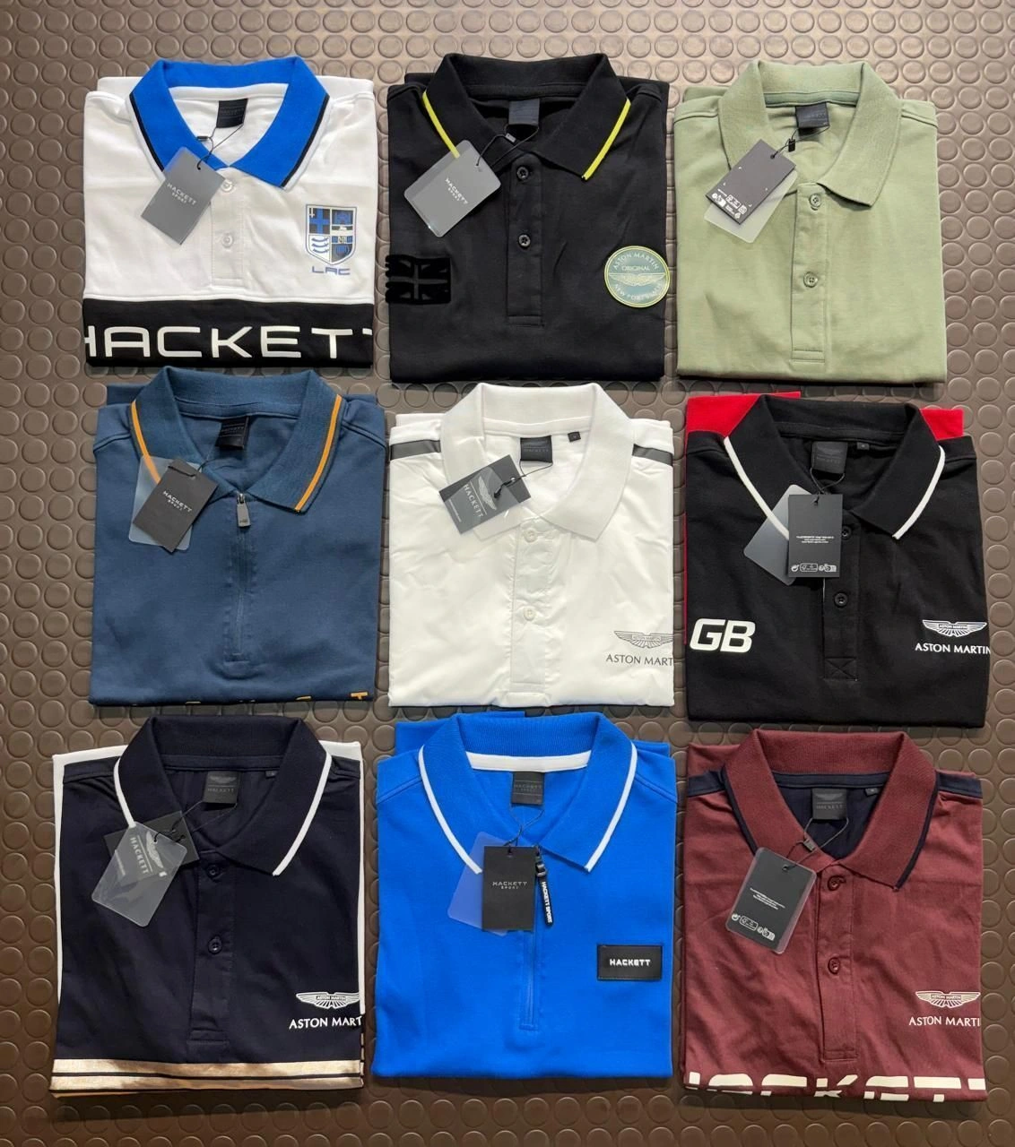 HACKEET POLO TSHIRT WITH BRAND BILL 4
