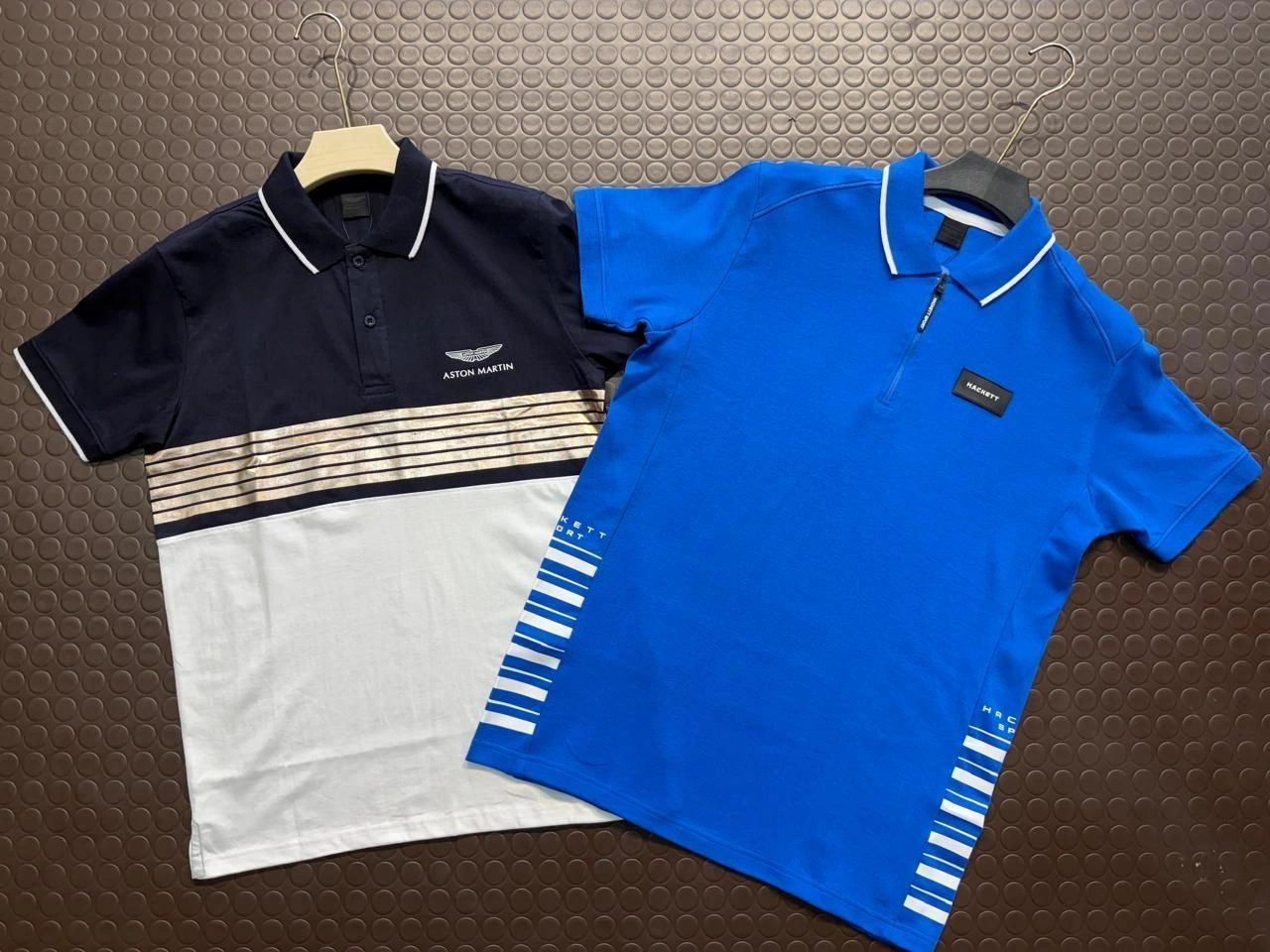 HACKEET POLO TSHIRT WITH BRAND BILL 6