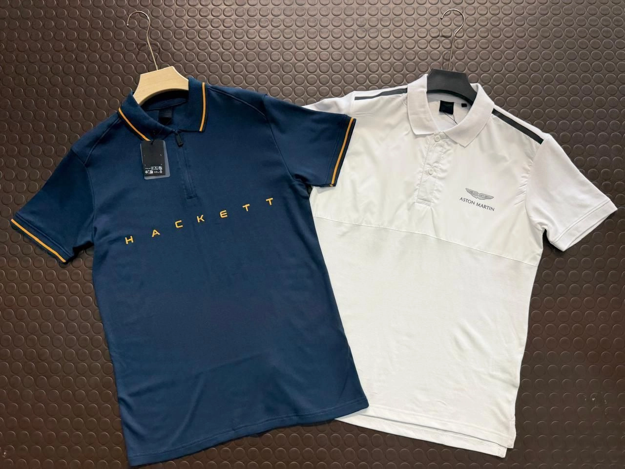 HACKEET POLO TSHIRT WITH BRAND BILL 7