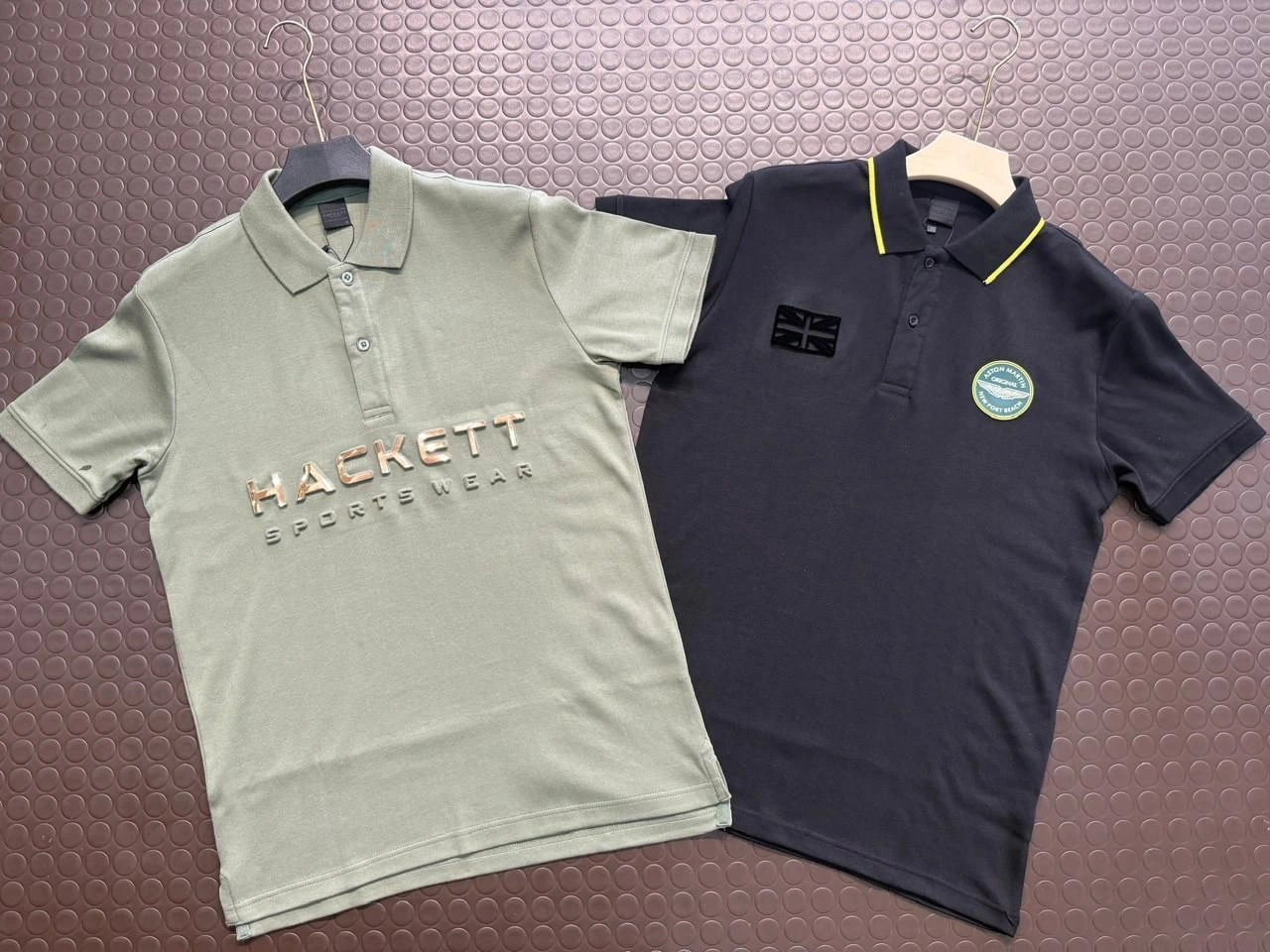 HACKEET POLO TSHIRT WITH BRAND BILL 8