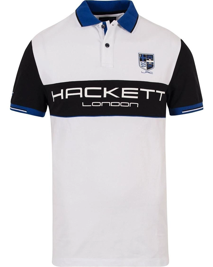 HACKEET POLO TSHIRT WITH BRAND BILL 10