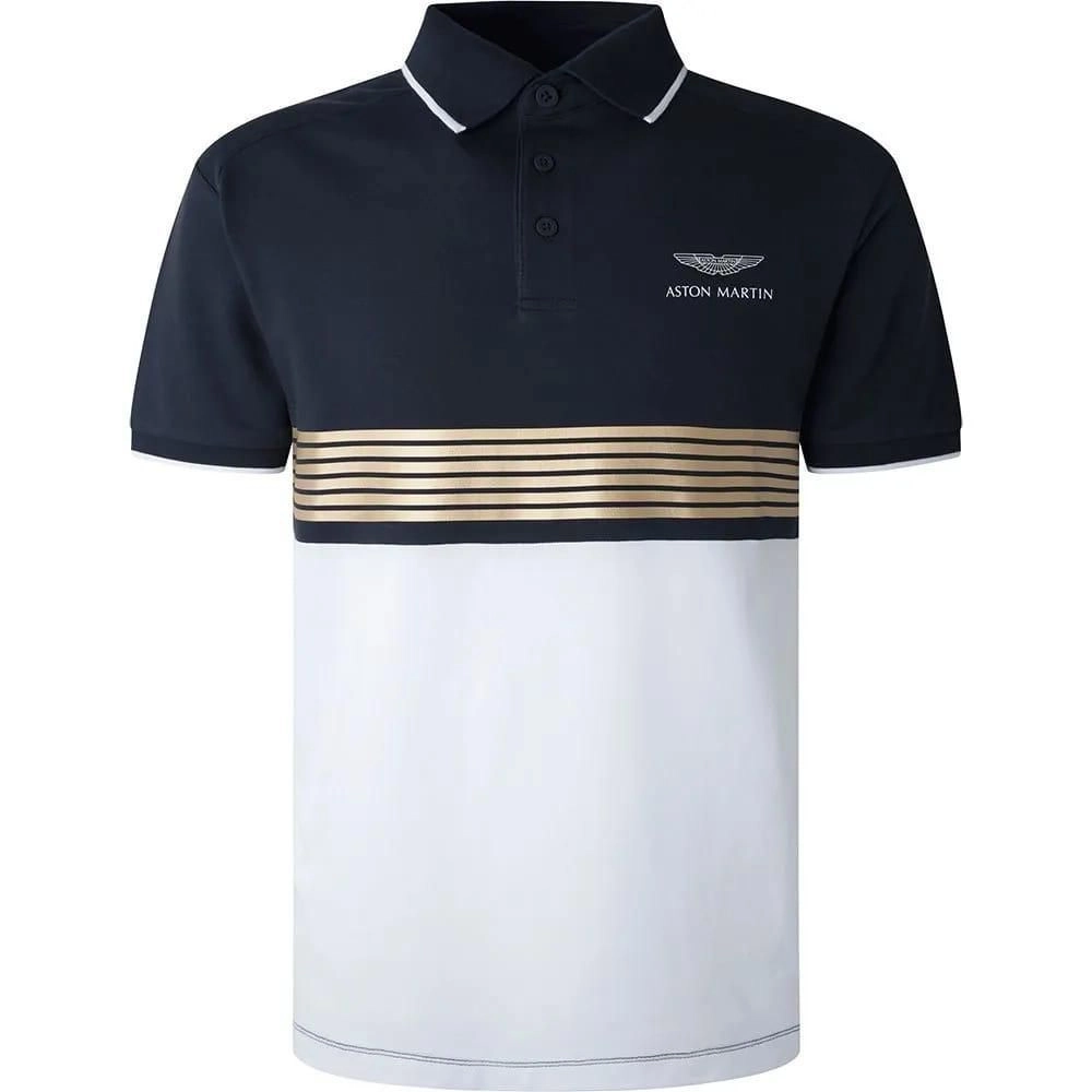 HACKEET POLO TSHIRT WITH BRAND BILL 12