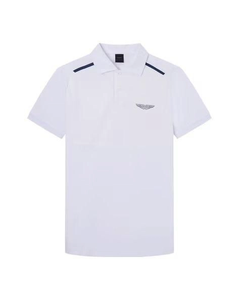HACKEET POLO TSHIRT WITH BRAND BILL 13