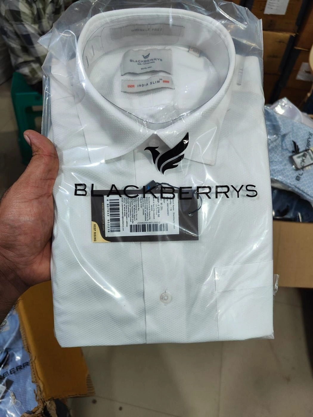 BLACKBERRY SHIRTS FR799GT WITHOUT GST 3