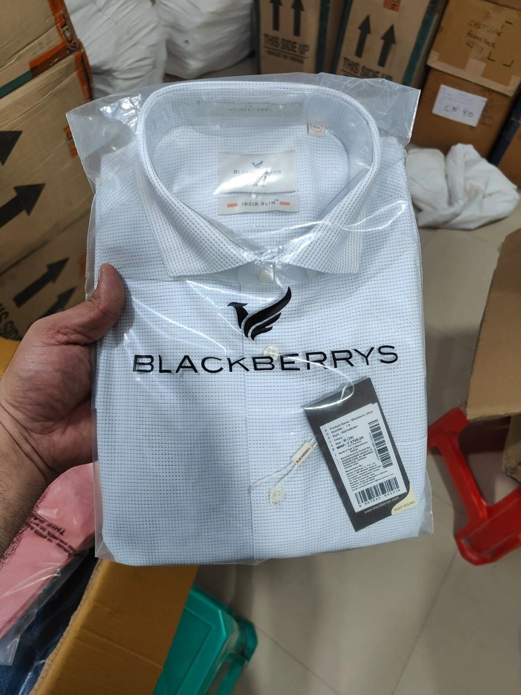 BLACKBERRY SHIRTS FR799GT WITHOUT GST 5