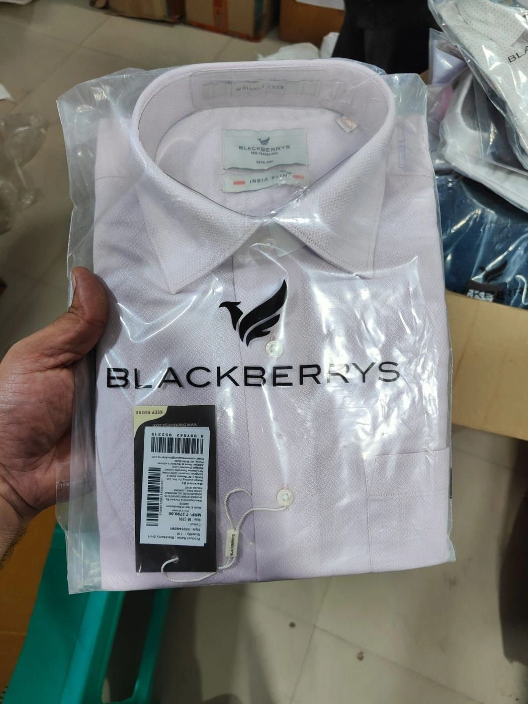 BLACKBERRY SHIRTS FR799GT WITHOUT GST 6