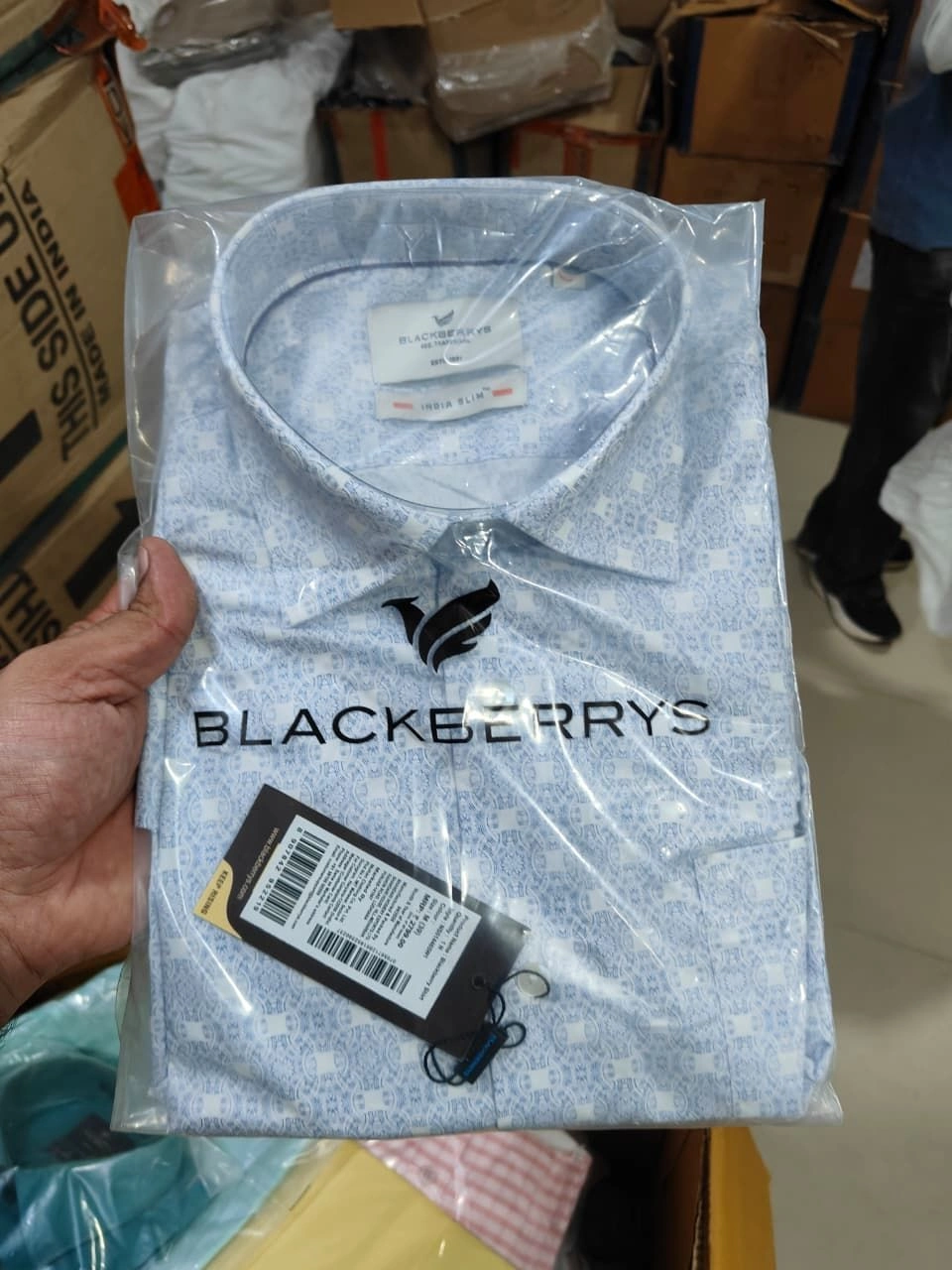 BLACKBERRY SHIRTS FR799GT WITHOUT GST 7