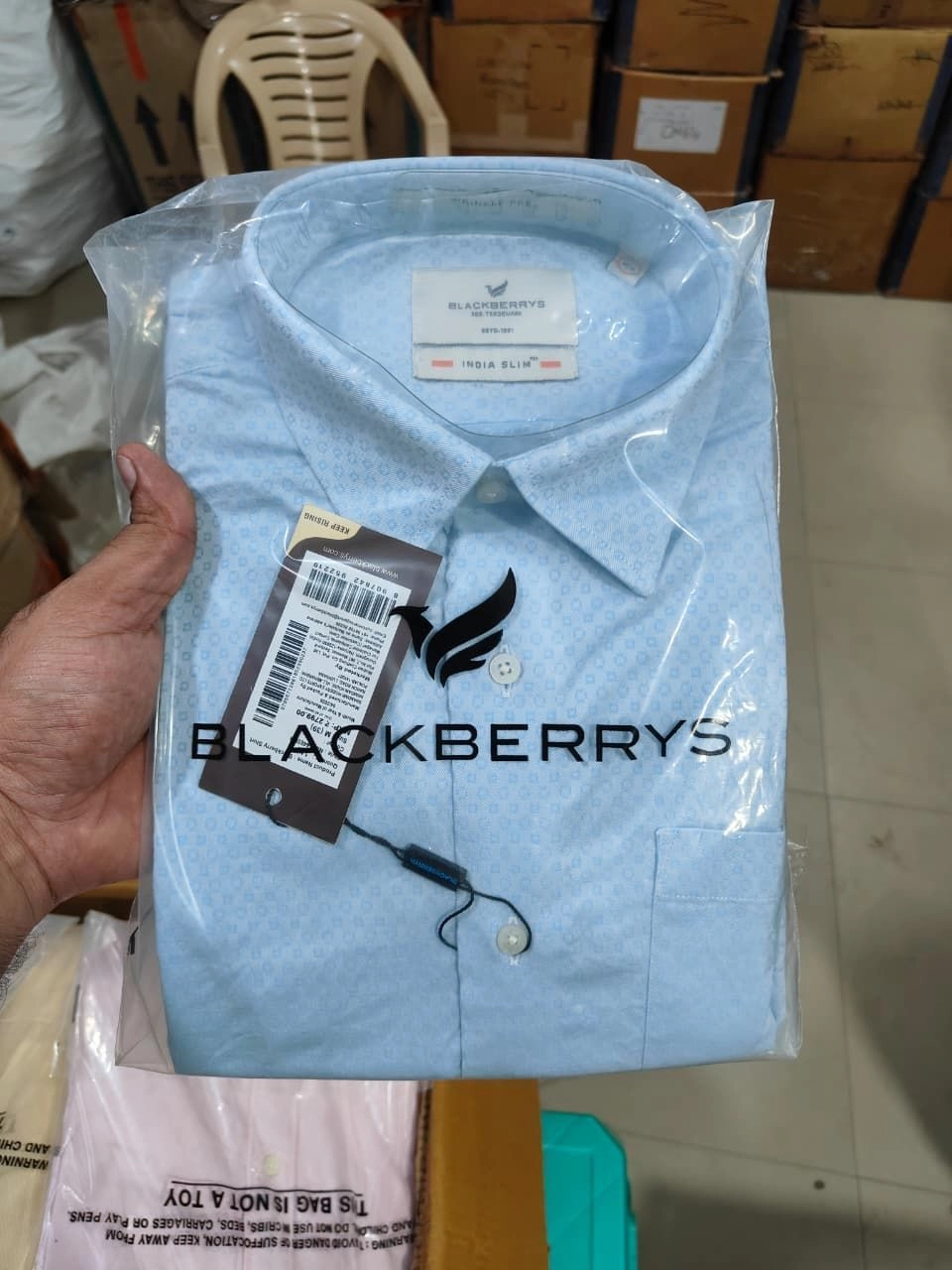 BLACKBERRY SHIRTS FR799GT WITHOUT GST 8