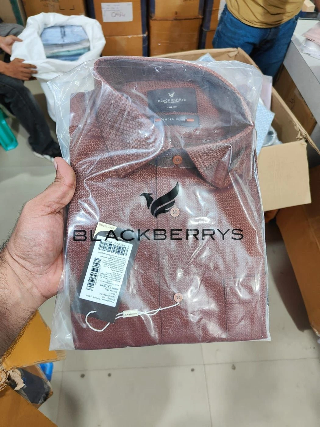 BLACKBERRY SHIRTS FR799GT WITHOUT GST 13