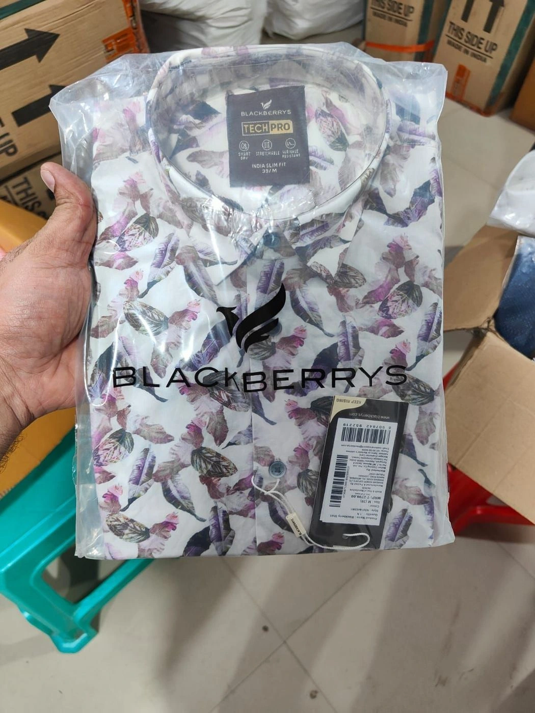 BLACKBERRY SHIRTS FR799GT WITHOUT GST 14