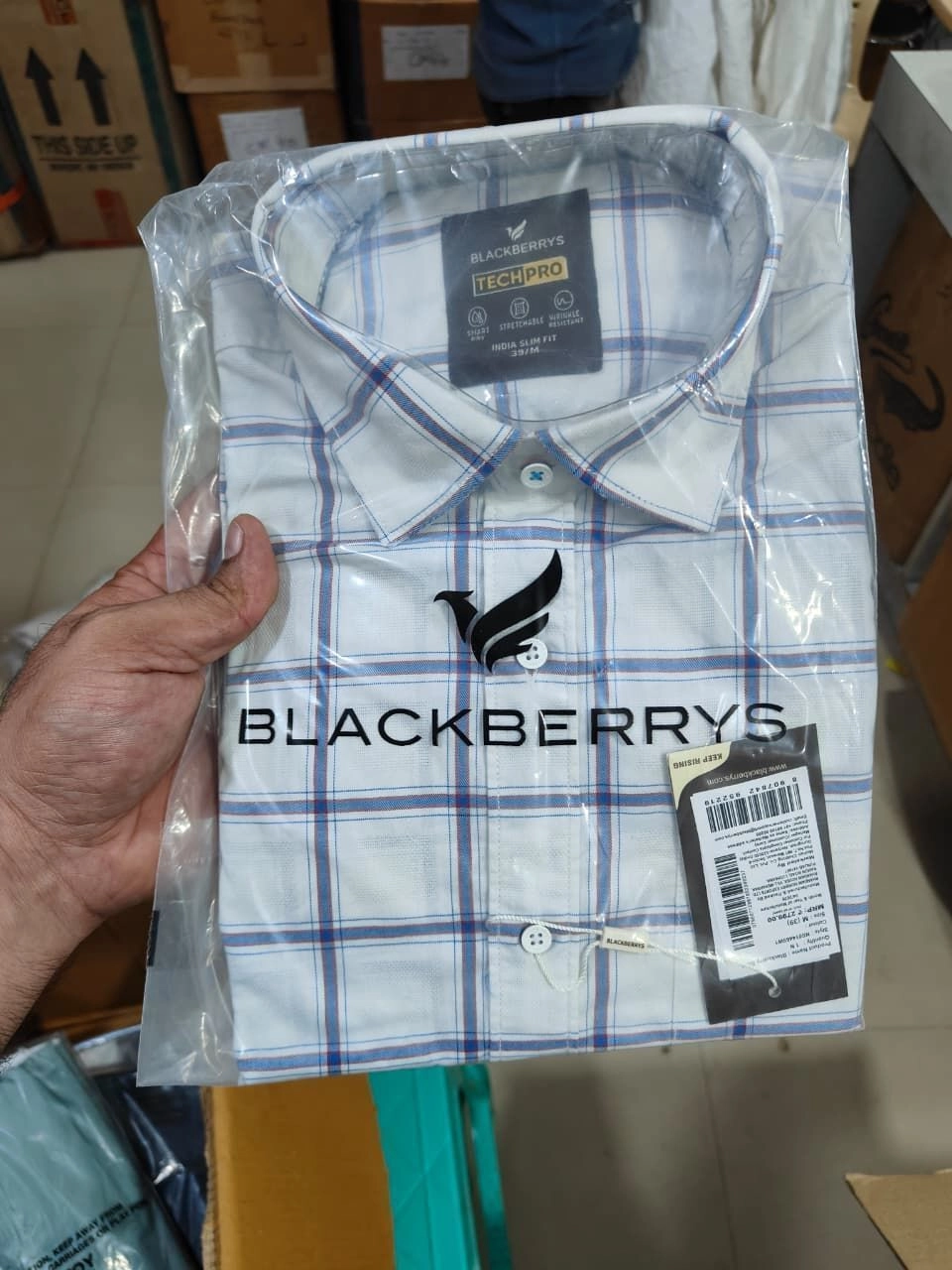 BLACKBERRY SHIRTS FR799GT WITHOUT GST 15