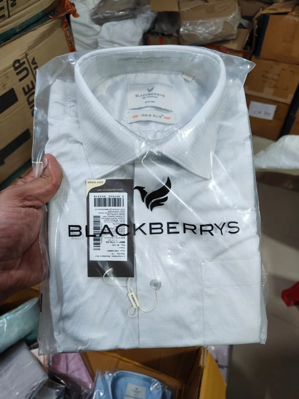 BLACKBERRY SHIRTS FR799GT WITHOUT GST 16