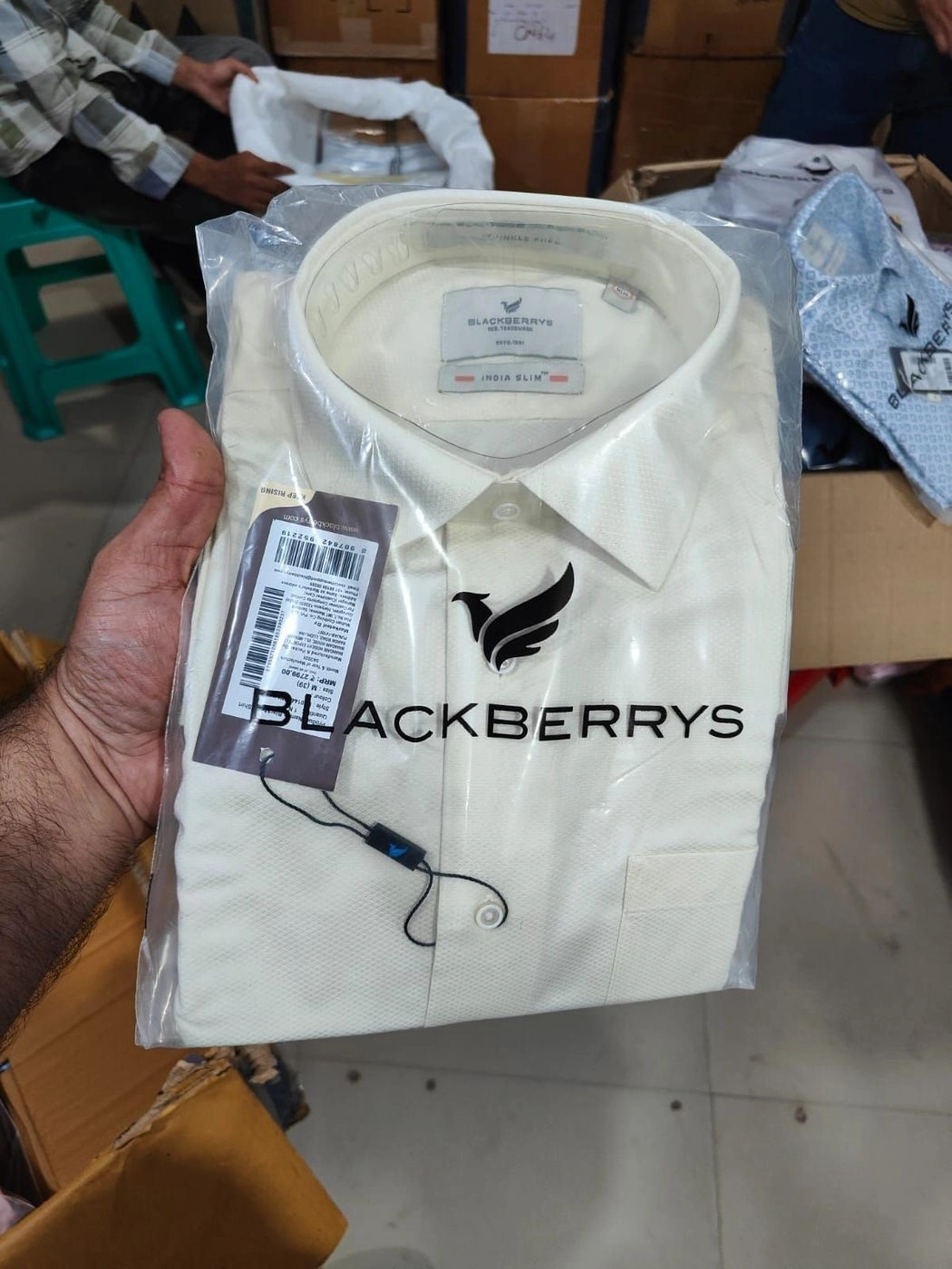 BLACKBERRY SHIRTS FR799GT WITHOUT GST 17