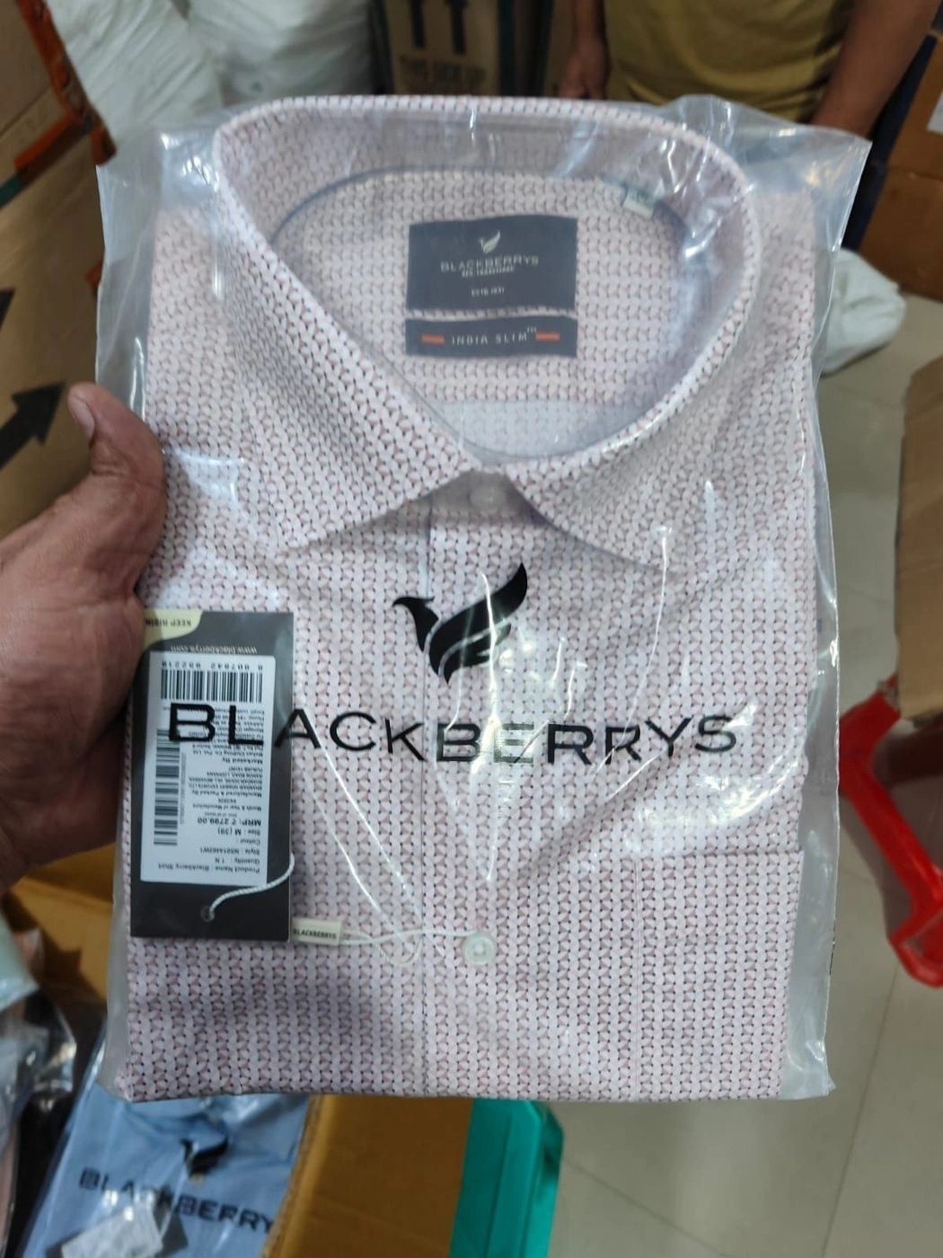BLACKBERRY SHIRTS FR799GT WITHOUT GST 18