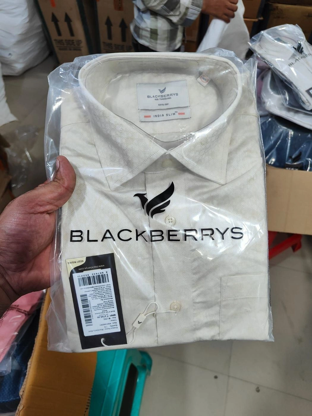 BLACKBERRY SHIRTS FR799GT WITHOUT GST 19
