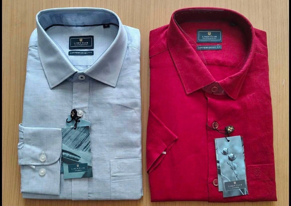 LINEN CLUB SHIRT FQ3670GUO WITH BRAND BILL 15