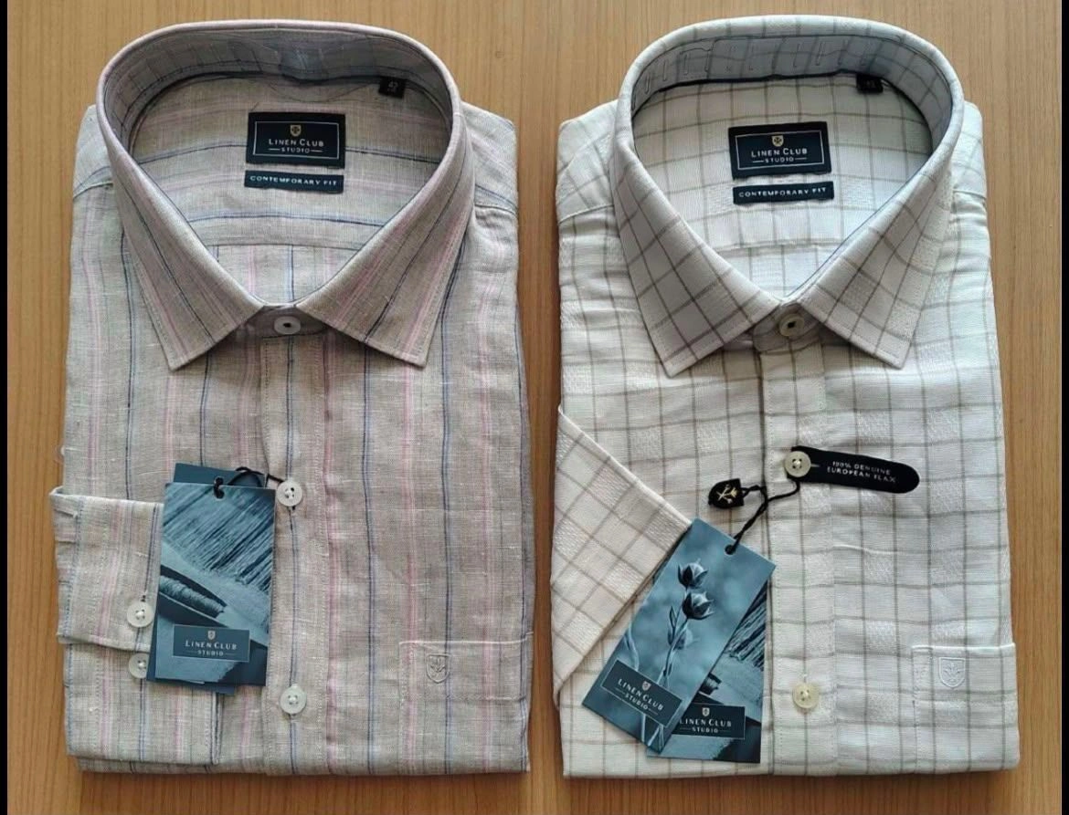 LINEN CLUB SHIRT FQ3670GUO WITH BRAND BILL 17