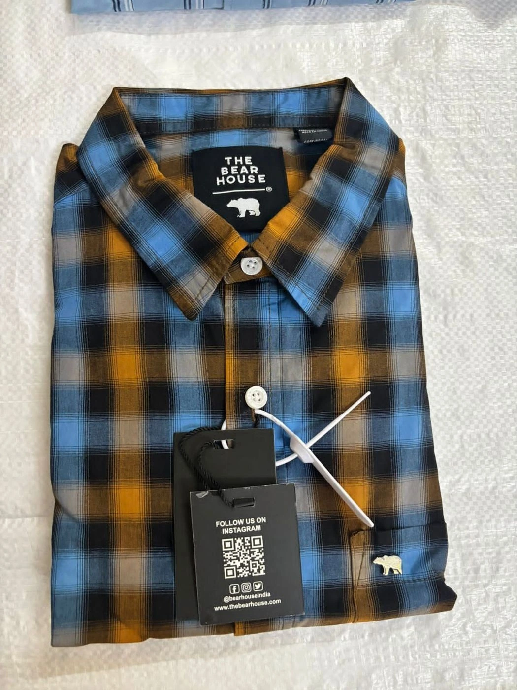 THE BEAR HOUSE SHIRT WITH BRAND BILL 1