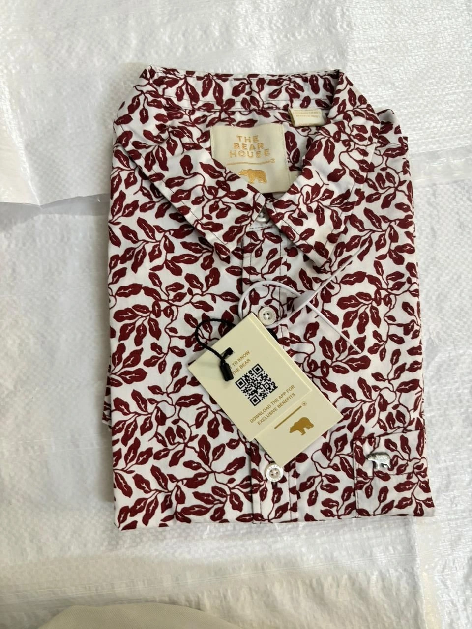THE BEAR HOUSE SHIRT WITH BRAND BILL 2