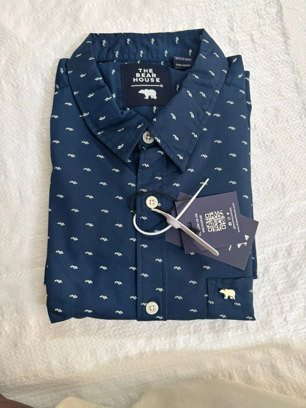 THE BEAR HOUSE SHIRT WITH BRAND BILL 9