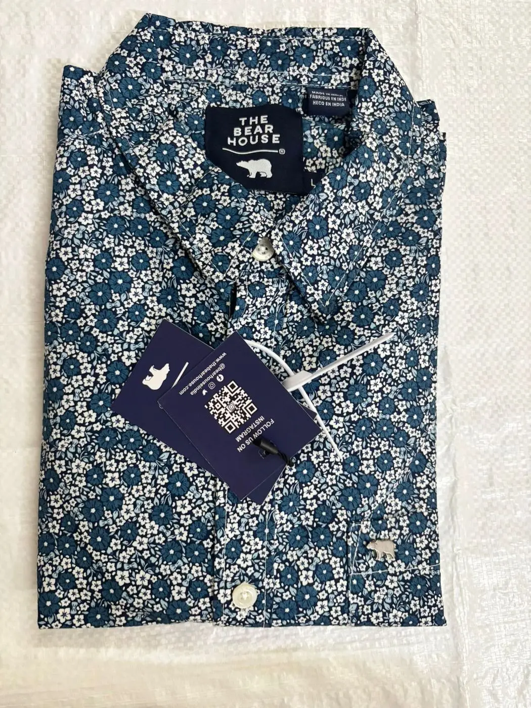 THE BEAR HOUSE SHIRT WITH BRAND BILL 11