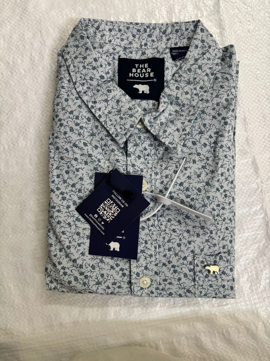 THE BEAR HOUSE SHIRT WITH BRAND BILL 12