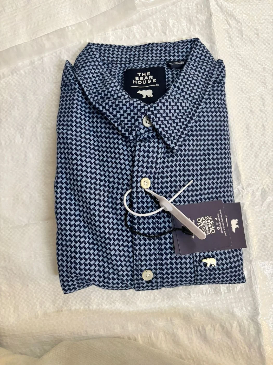 THE BEAR HOUSE SHIRT WITH BRAND BILL 14