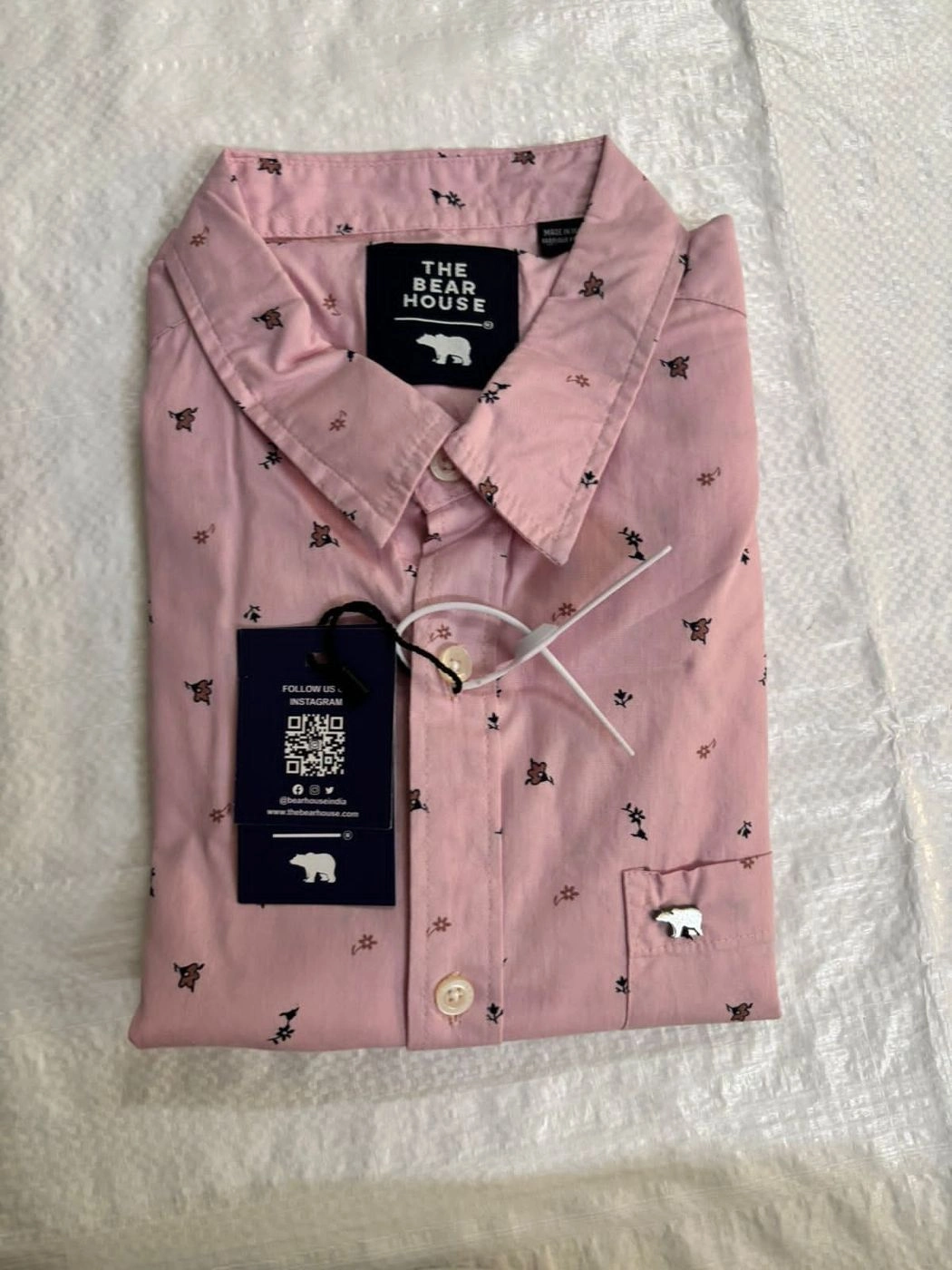 THE BEAR HOUSE SHIRT WITH BRAND BILL 16