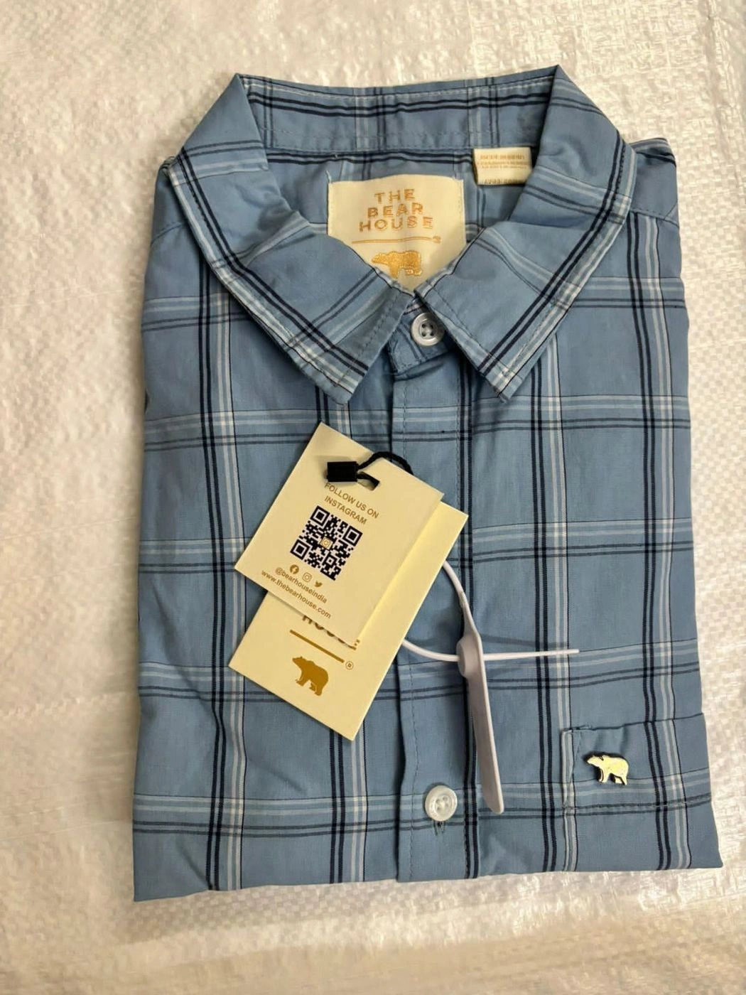 THE BEAR HOUSE SHIRT WITH BRAND BILL 17