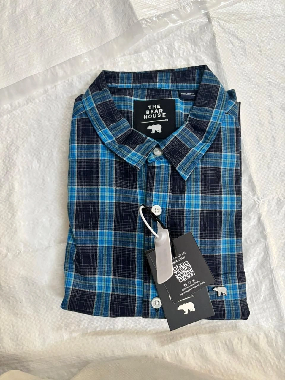 THE BEAR HOUSE SHIRT WITH BRAND BILL 18